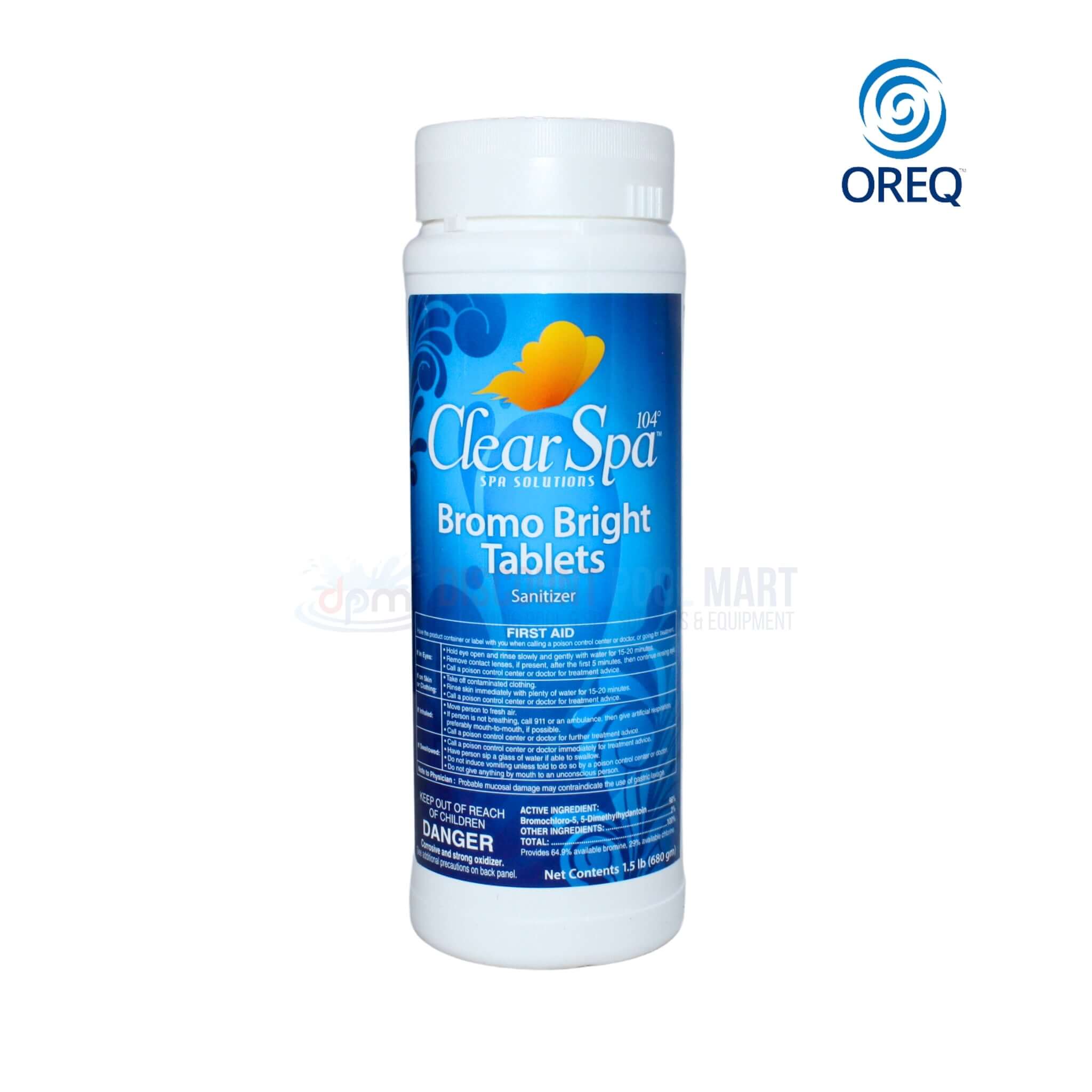Clear Spa Bromo Bright Tablets | 1" | 1.5lb | CSBR015