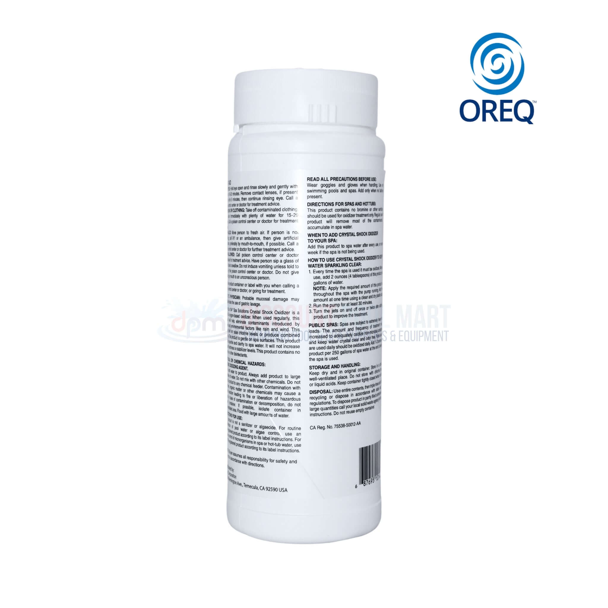 ClearSpa Crystal Shock Oxidizer | 2 lbs | CSPM002