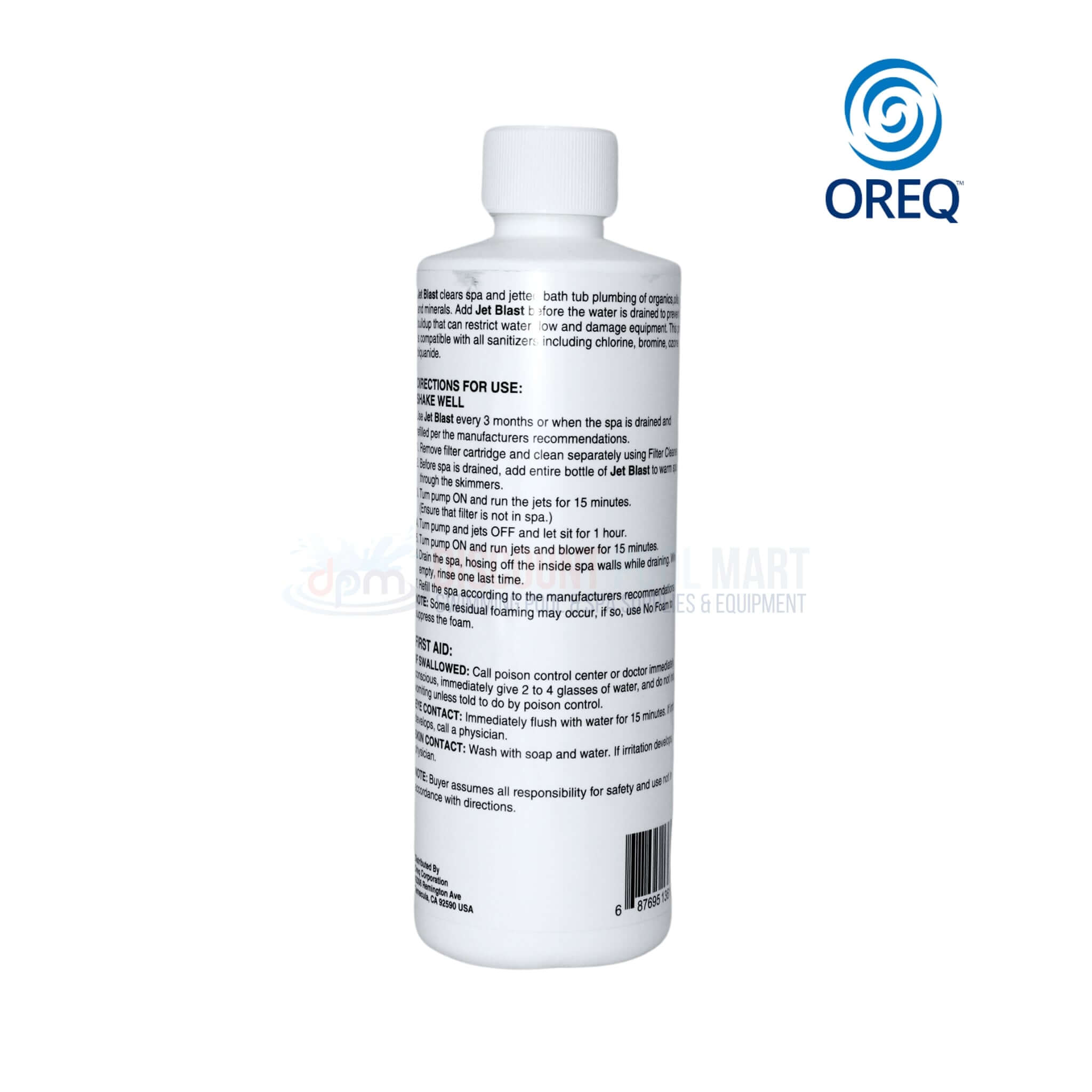 Clear Spa Jet Blast | 16 oz | CSLJBPT12
