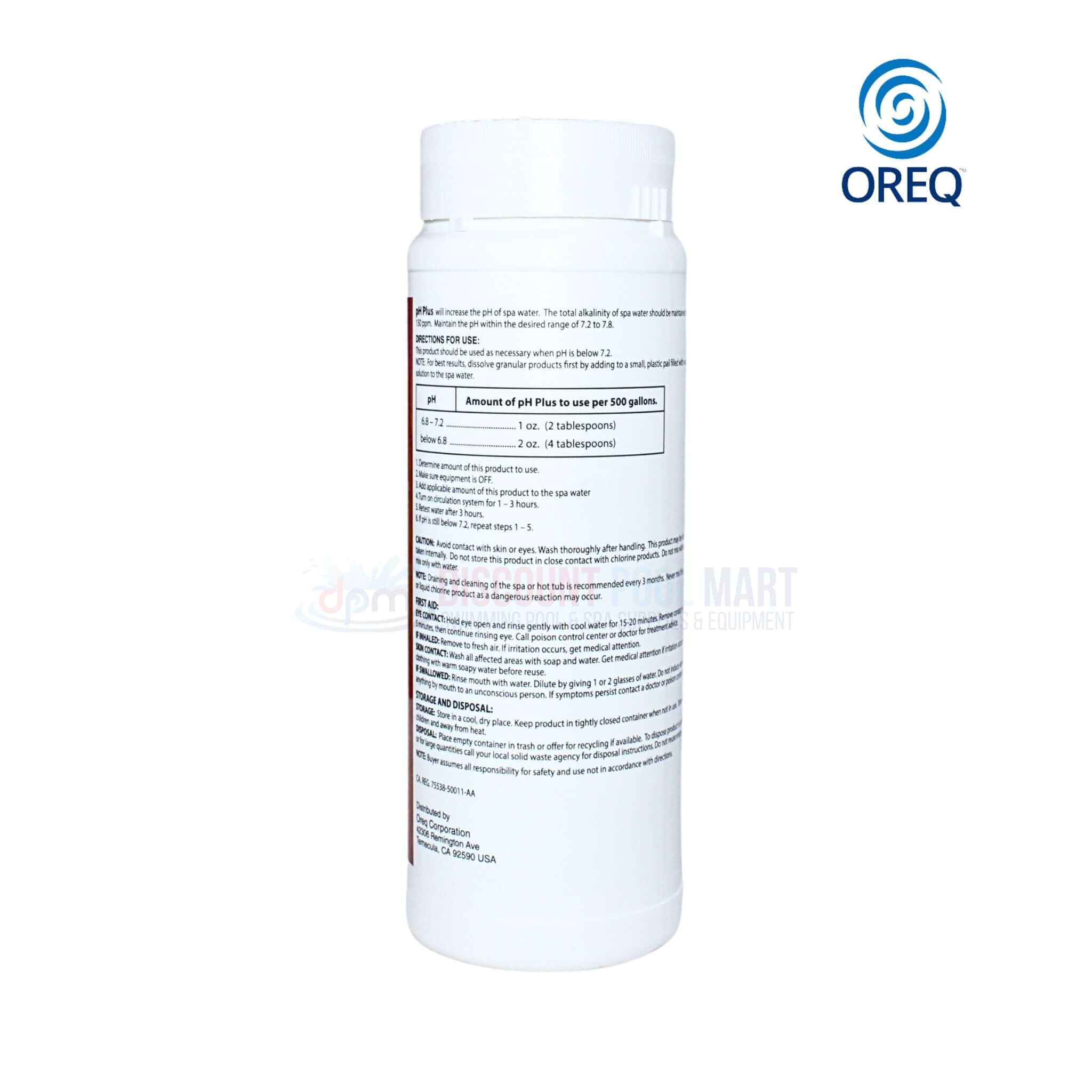 Clear Spa pH Plus Increaser | 2lbs | CSSA002