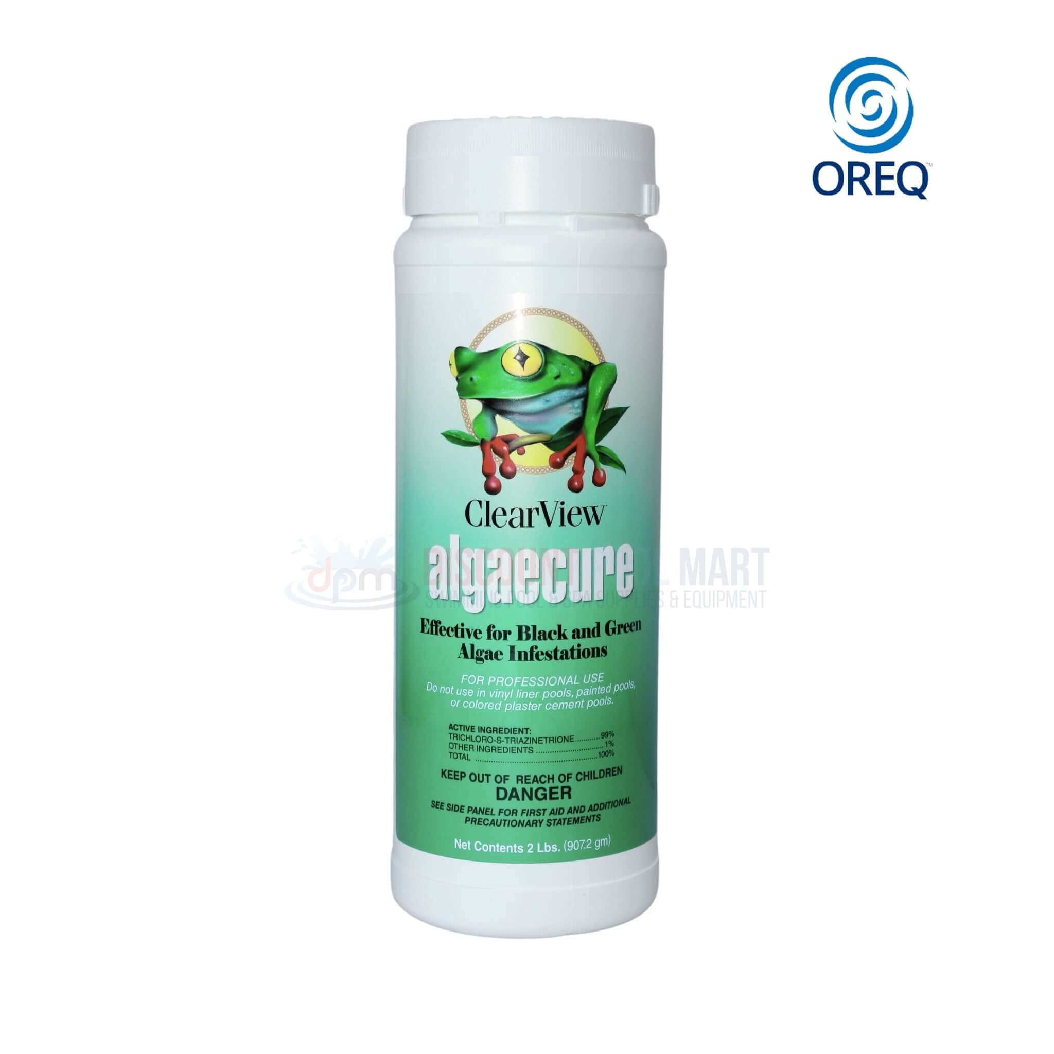 ClearView AlgaeCure Black Algae Killer Granular Trichlor | 2lb | CVTC002