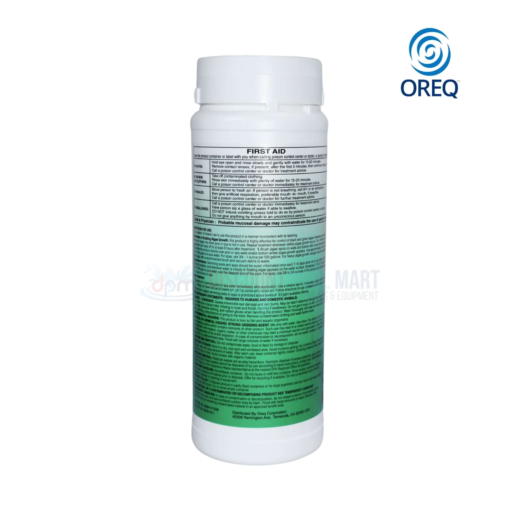 ClearView AlgaeCure Black Algae Killer Granular Trichlor | 2lb | CVTC002