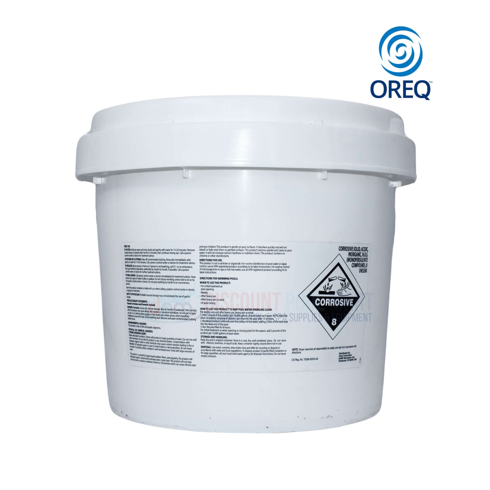 ClearView Chlor Free Shock & Swim 15 Shock Oxidizer | 25 lbs | CVCF025
