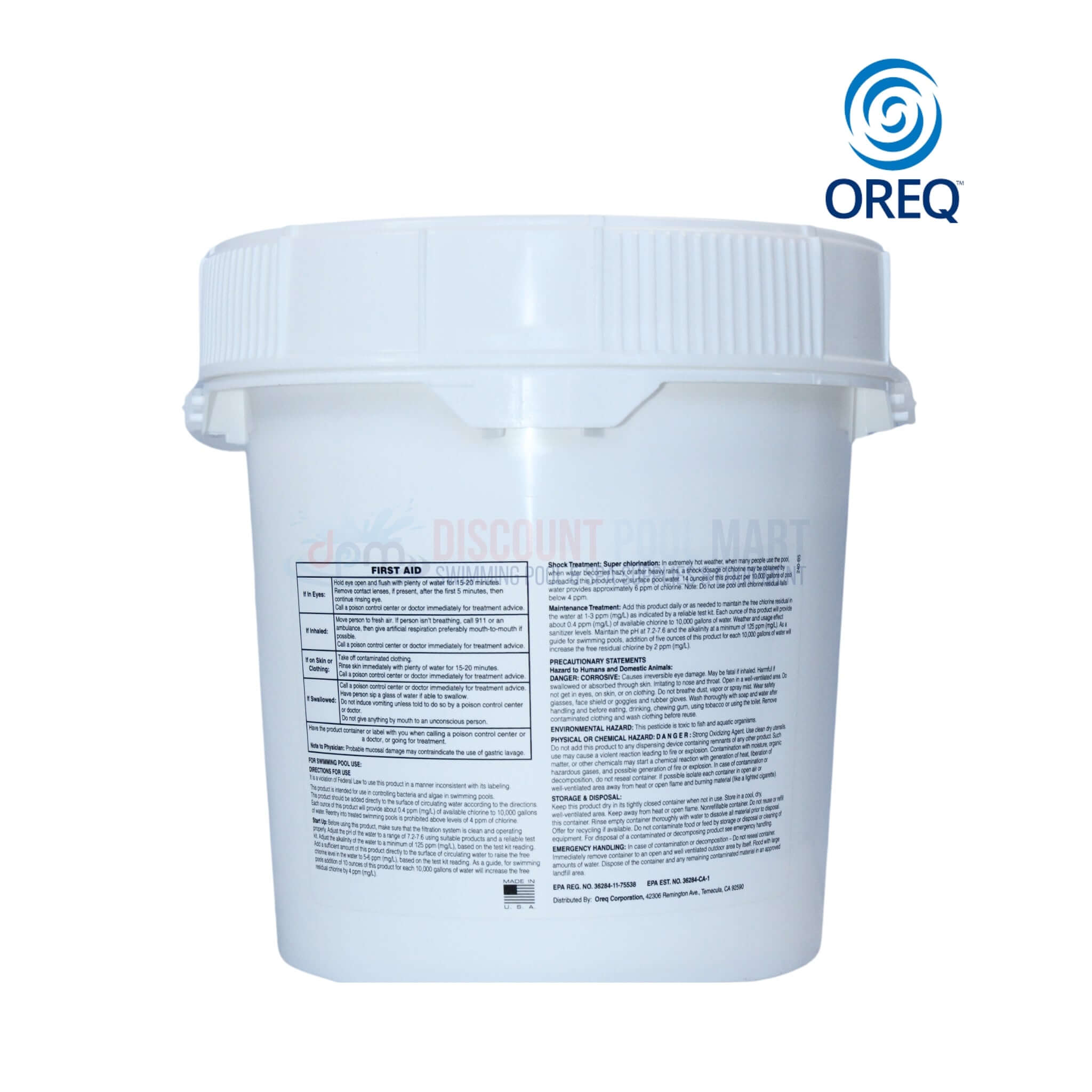 ClearView DiChlor Granular Chlorine | Shimmer-N Shock | 10lbs | CVDB010