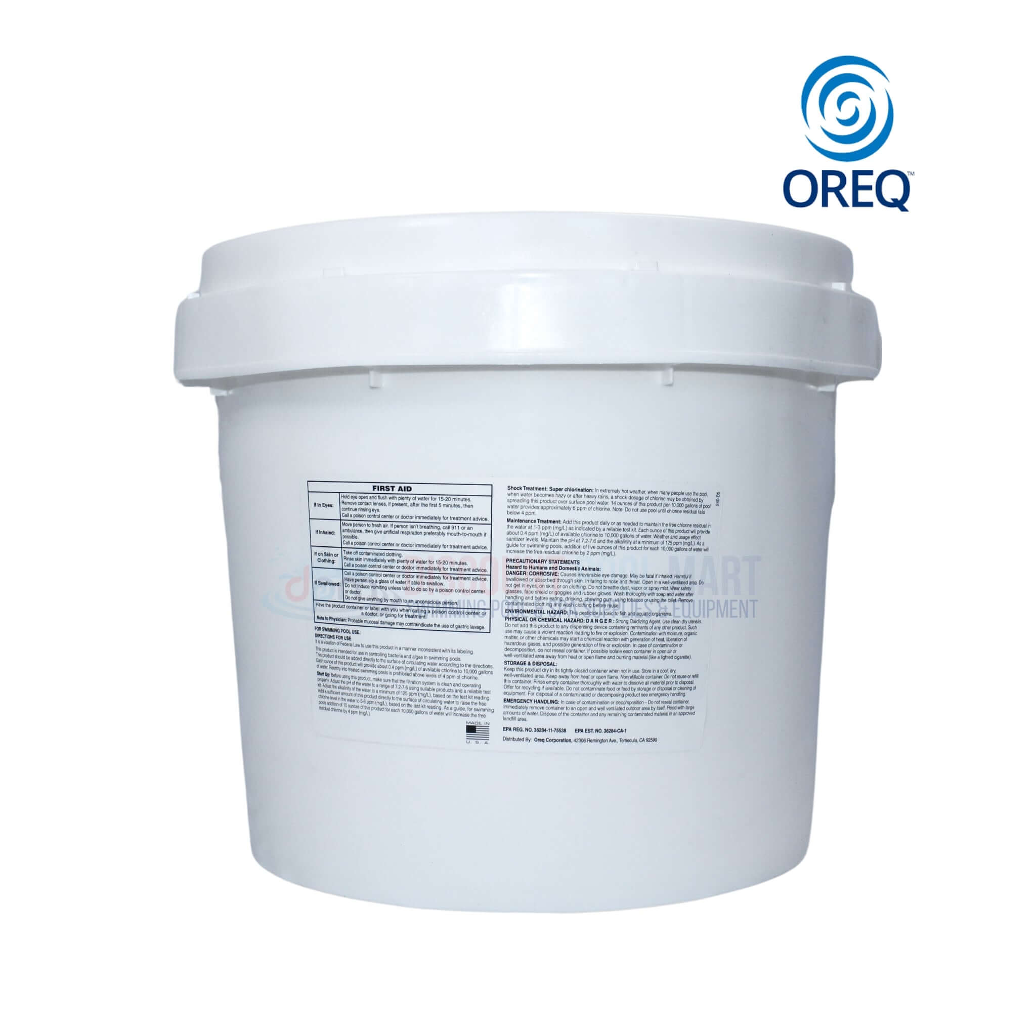 ClearView DiChlor Granular Chlorine | Shimmer-N Shock | 25lbs | CVDB025