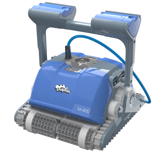 Dolphin M400 In Ground Robotic Pool Cleaner With WiFi Caddy