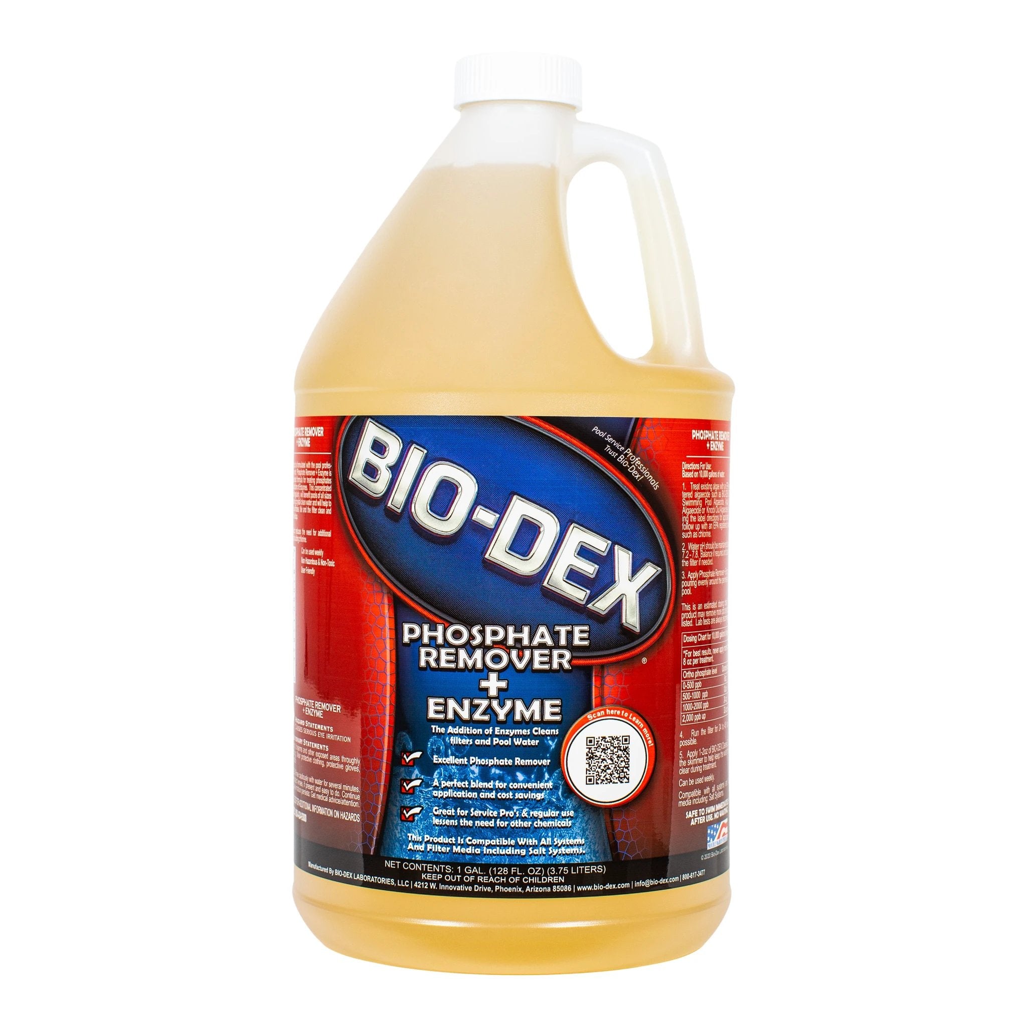 Bio-Dex Phosphate Remover Plus Enzyme For Clear Pool Water by Bio-Dex