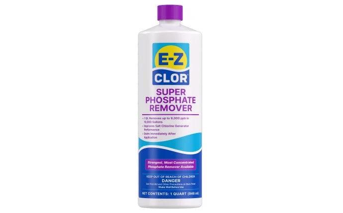 EZ-CLOR Super Phosphate Remover for Pools Salt Systems 1 Quart Extra Strength by EZ-CLOR