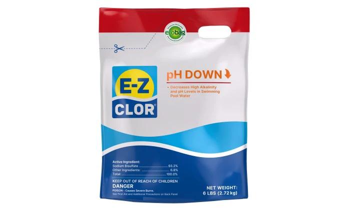 6 lb pH Down Pouch by Duckies Pool Supply