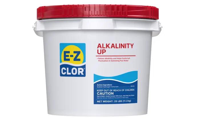 25 lbs Bucket Alkalinity Up Pail by Duckies Pool Supply