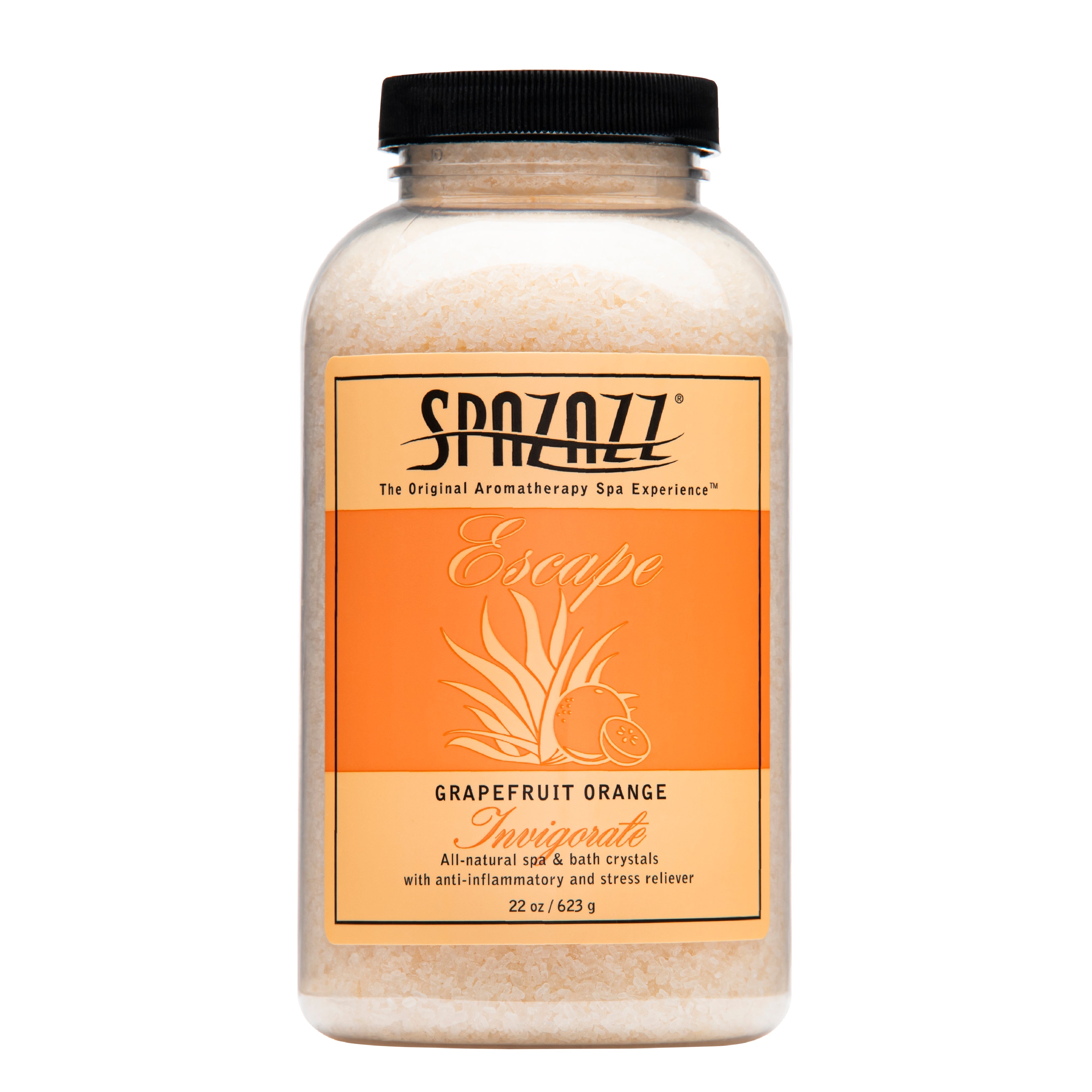Escape Grapefruit Orange Aromatic Bath Soak Spazazz