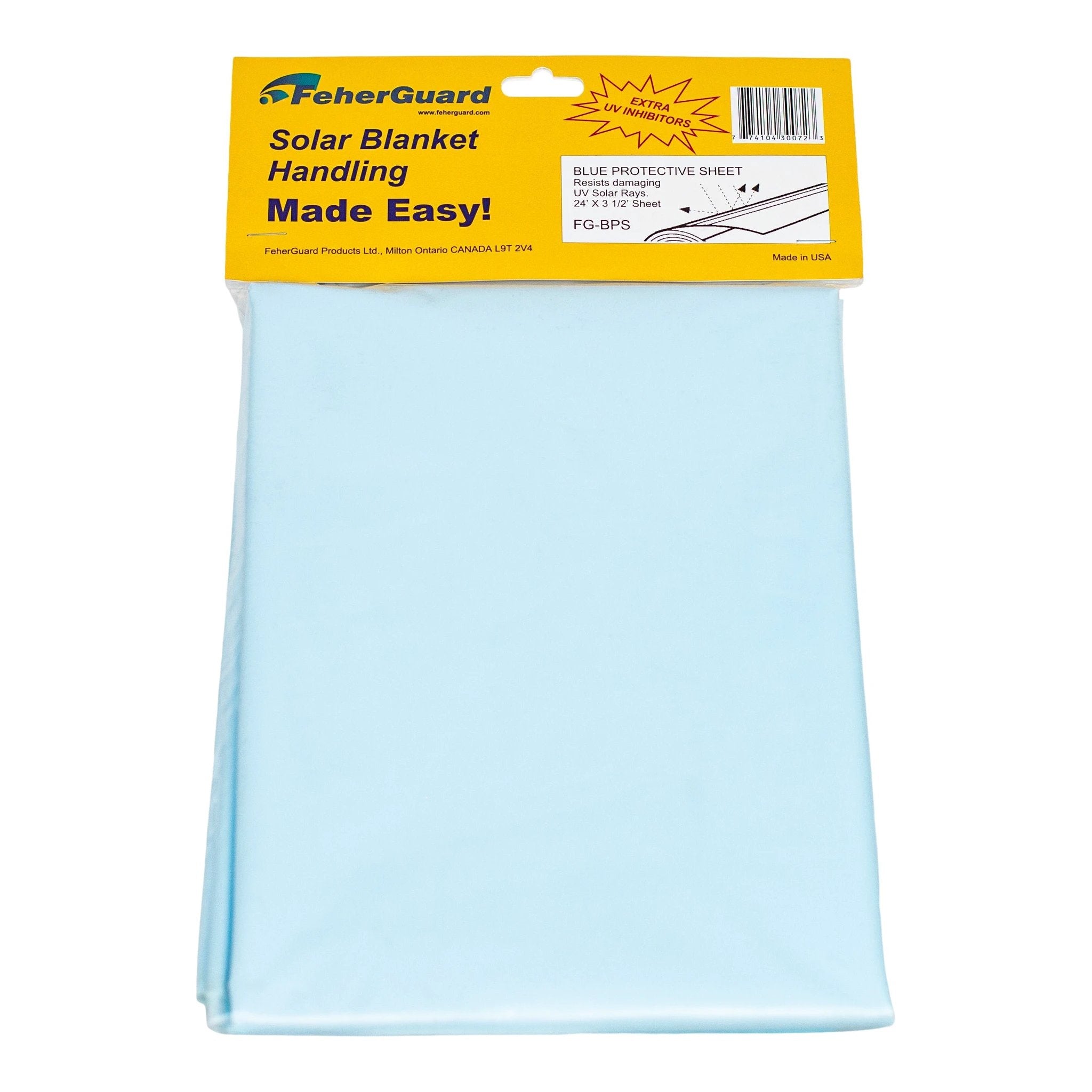 FeherGuard Blue Protective Sheet for Solar Cover Reels by FeherGuard