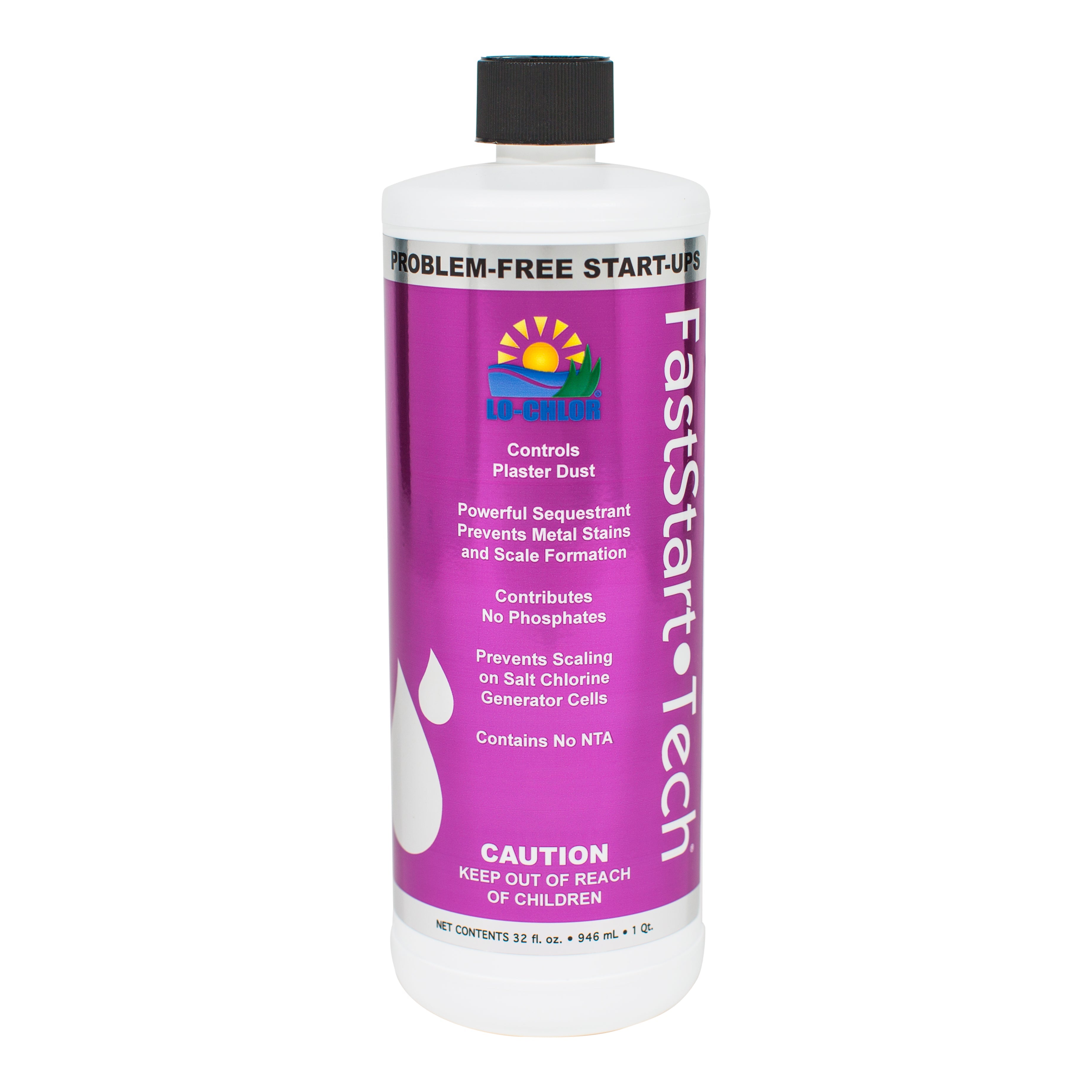 Lo Chlor FastStart Tech Pool Startup Chemical for Stain Prevention and Water Protection