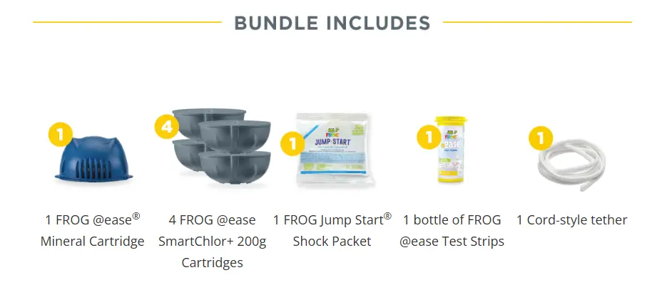 FROG® @ease+ Floating System Bundle by Duckies Pool Supply
