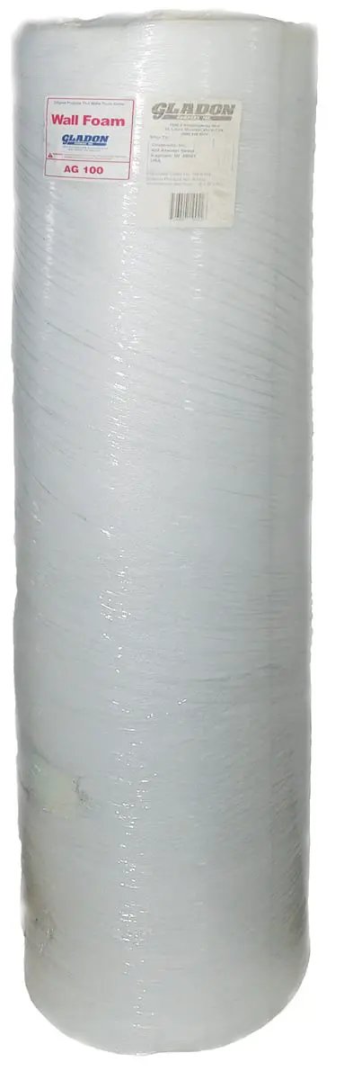 Gladon Waveless Wall Foam 1/8" x 48" x 100' | AG100 by Gladon