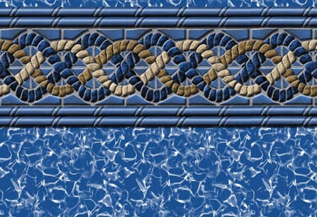GLI 30' Round Golden Beach Unibead AG Liner 52" Wall | 05-0030RD-GOB-UB-52 by Gli