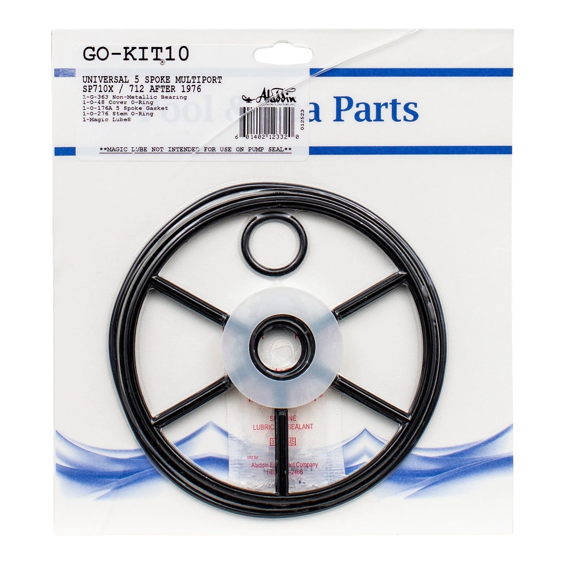 Aladdin Go Kit10 Universal Five Spoke Multiport Repair Kit SP710X SP712 by Aladdin