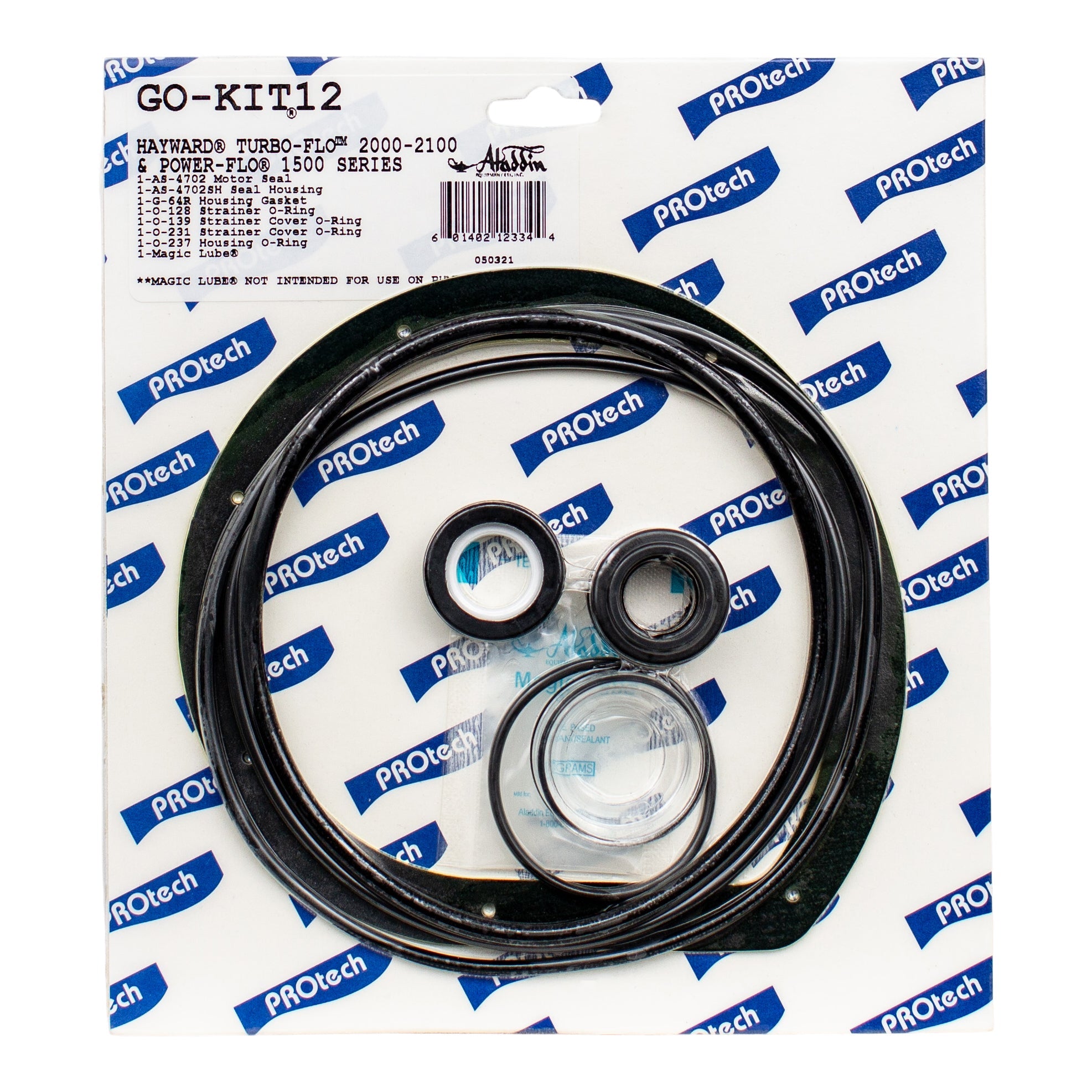 Aladdin Go-Kit12 Complete Repair Kit for Hayward Turbo-Flo 2000-2100 and Power-Flo 1500 Series