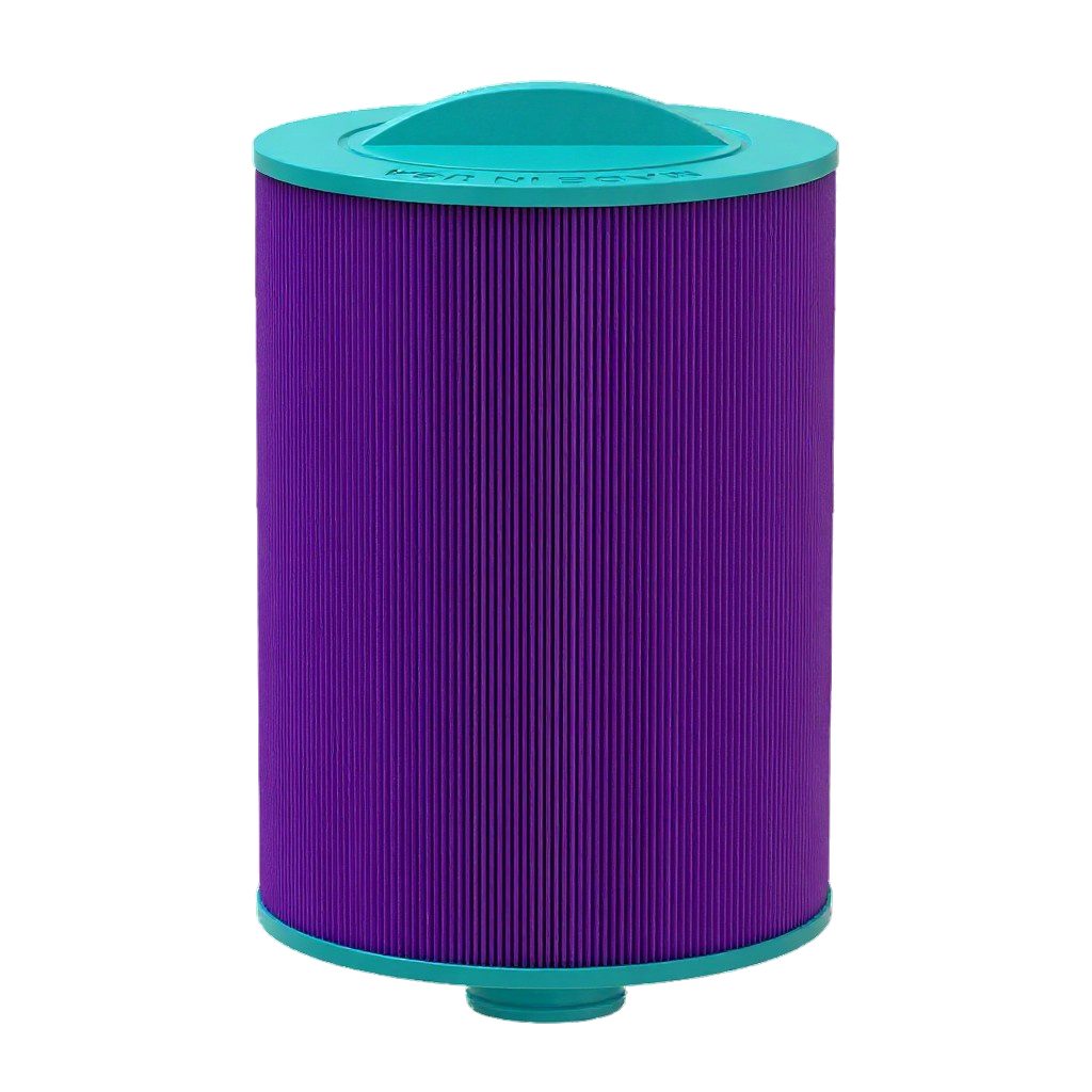 HF6H47-01P Platinum Purple Spa Filter Cartridge - Replacement for Pleatco PTL47W-P4-M, Unicel 6CH-47RA, Filbur FC-0315M, Advanced/LA Spas, Aber Hot Tub by Hurricane Pool Filters