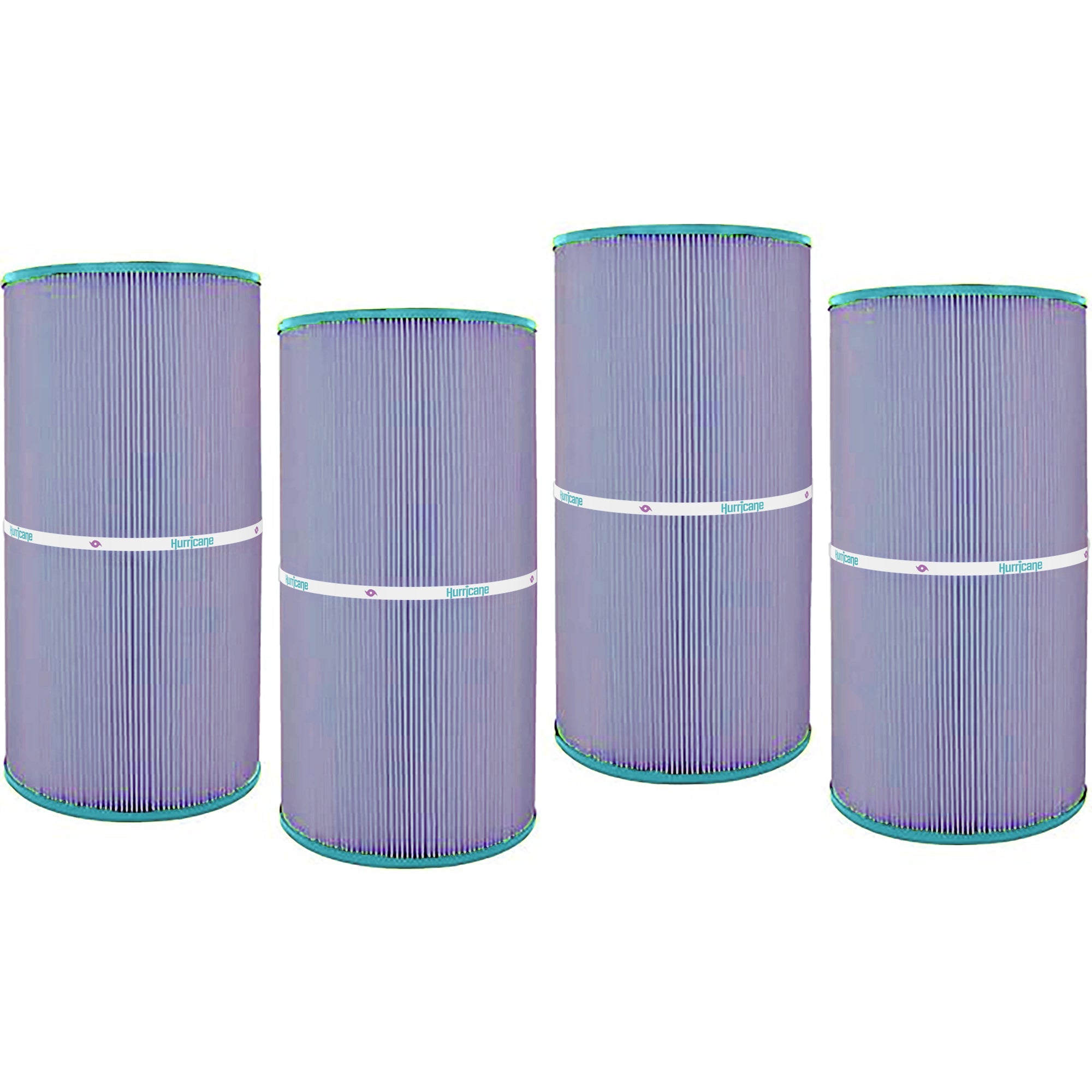 4 Pack HF7469-04P Platinum Purple Pool Filter Cartridge - Replacement for Pleatco PCC60, Unicel C-7469, Filbur FC-1975, Pentair Clean & Clear 240, Hayward SwimClear C2025