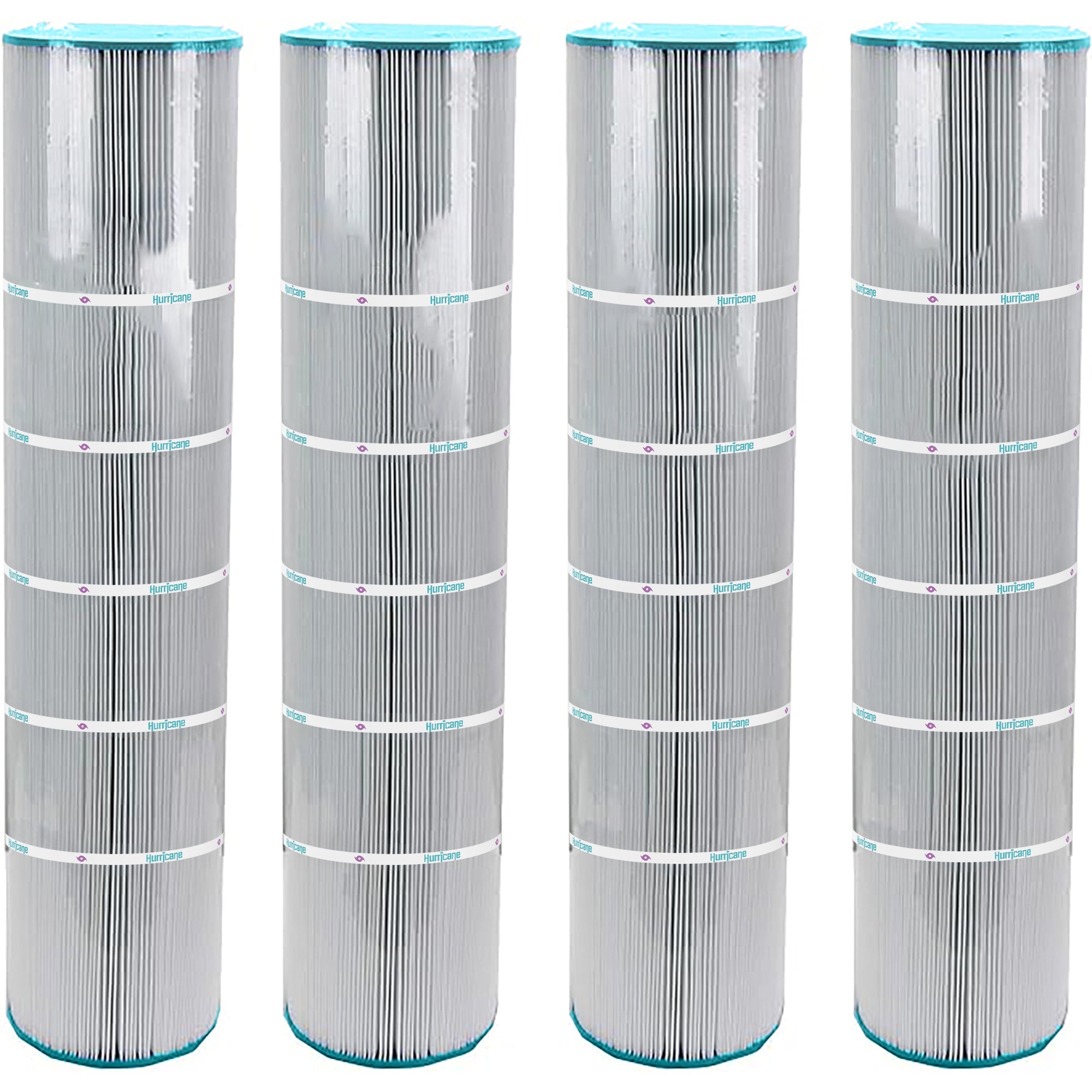 4 Pack HF7472-04 Advanced Pool Filter Cartridge - Replacement for Pleatco PCC130, Unicel C-7472, Filbur FC-1978 Pentair Clean & Clear Plus 520, Waterway Crystal Water 525