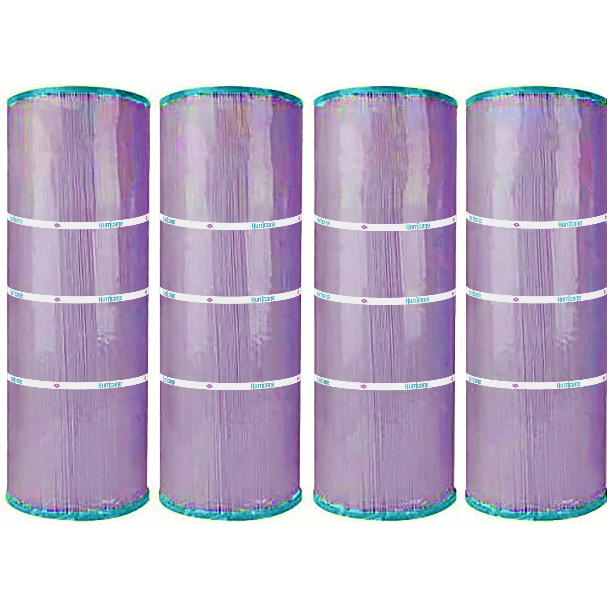 4 Pack HF7477-04P Platinum Purple Pool Filter Cartridge - Replacement for Pleatco PA75SV, Unicel C-7477, Filbur FC-1260, Hayward C-570, SwimClear C3020, Super Star Clear 3000