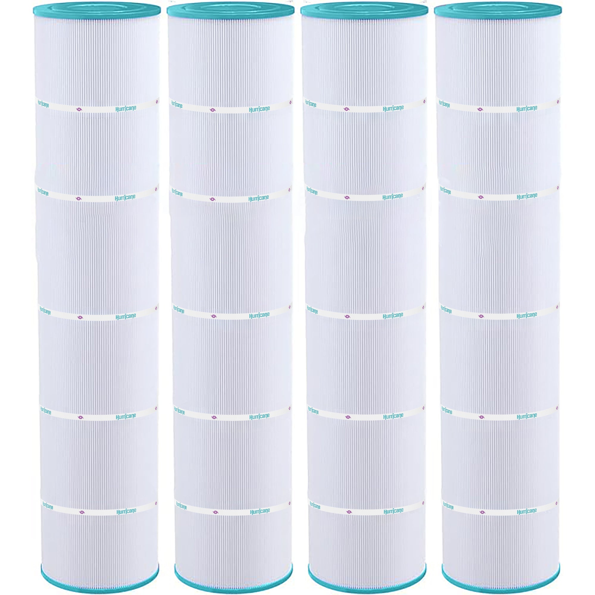 4 Pack HF7482-04 Advanced Pool Filter Cartridge - Replacement for Pleatco PJAN145, Unicel C-7482, Filbur FC-0820, Jandy Industries CL580, CV580