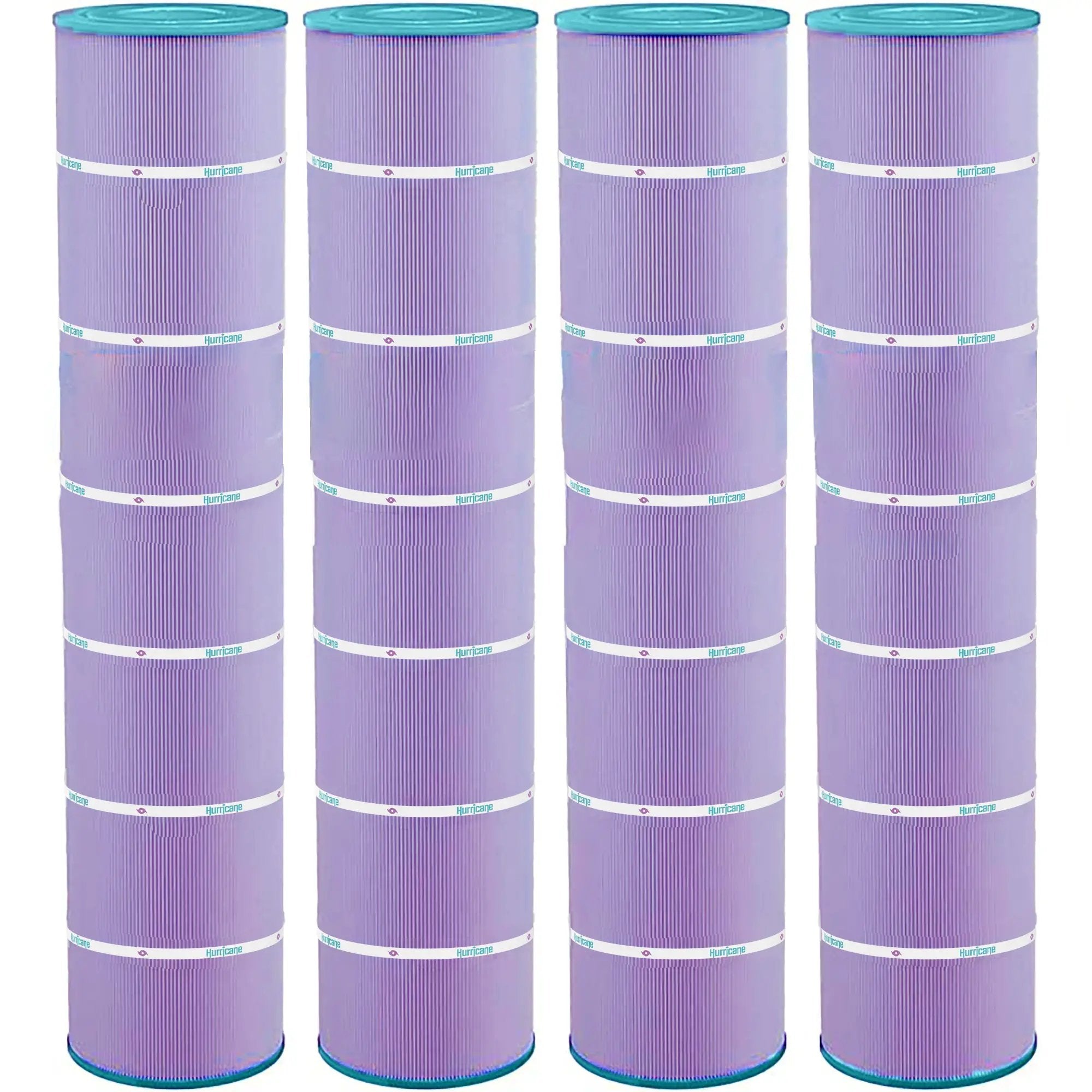 4 Pack HF7494-04P Purple Platinum Pool Filter Cartridge - Replacement for Pleatco PA131, Unicel C-7494, Filbur FC-1227, Hayward SwimClear C5030, C5025, C5020 by Hurricane Pool Filters