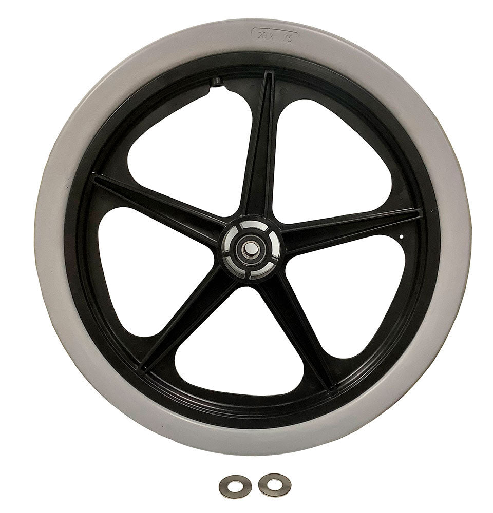 HammerHead 20 Inch Cart Wheel Complete Solid Tire Replacement