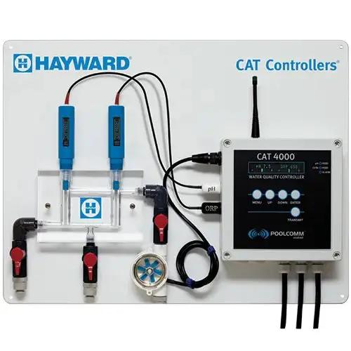 Hayward CAT Controllers CAT 4000 Professional Package with WiFi Transceiver, pH and ORP sensors, Wi-Fi &Cellular, Commercial Pool | CATPP4000WIFI by Hayward