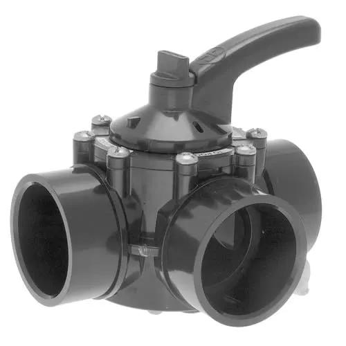 Hayward 3-Way PVC Diverter Valve | PSV3S2DGR by Hayward