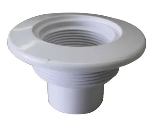 Hayward Receptacles Vacuum Insider Fitting, 1-1/2" FIP x 1-1/2" Slip, White, Concrete | SP1022INS by Hayward