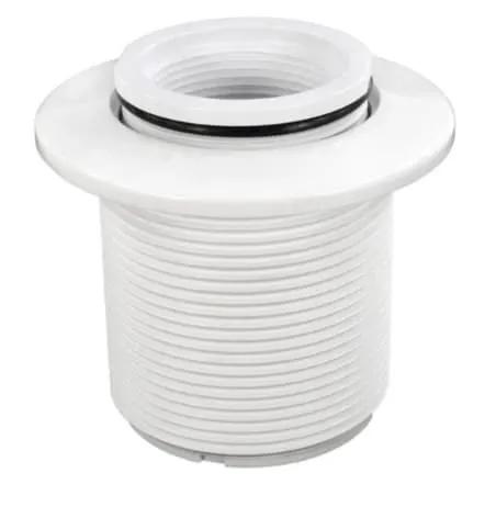Hayward Receptacles Vacuum Fittings, 2" Socket, White, Concrete | SP1022S2 by Hayward
