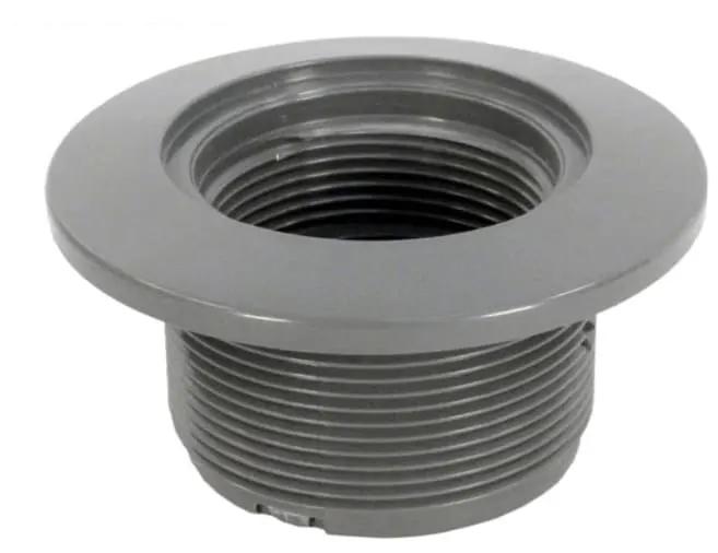 Hayward Receptacles Vacuum Fittings, 1-1/2" Socket, Dark Gray, Concrete | SP1022SDGR by Hayward