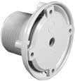 Hayward Adjustable Floor Return Inlet Fitting, 1-1/2" Socket x 2" MIP, White | SP1425S by Hayward