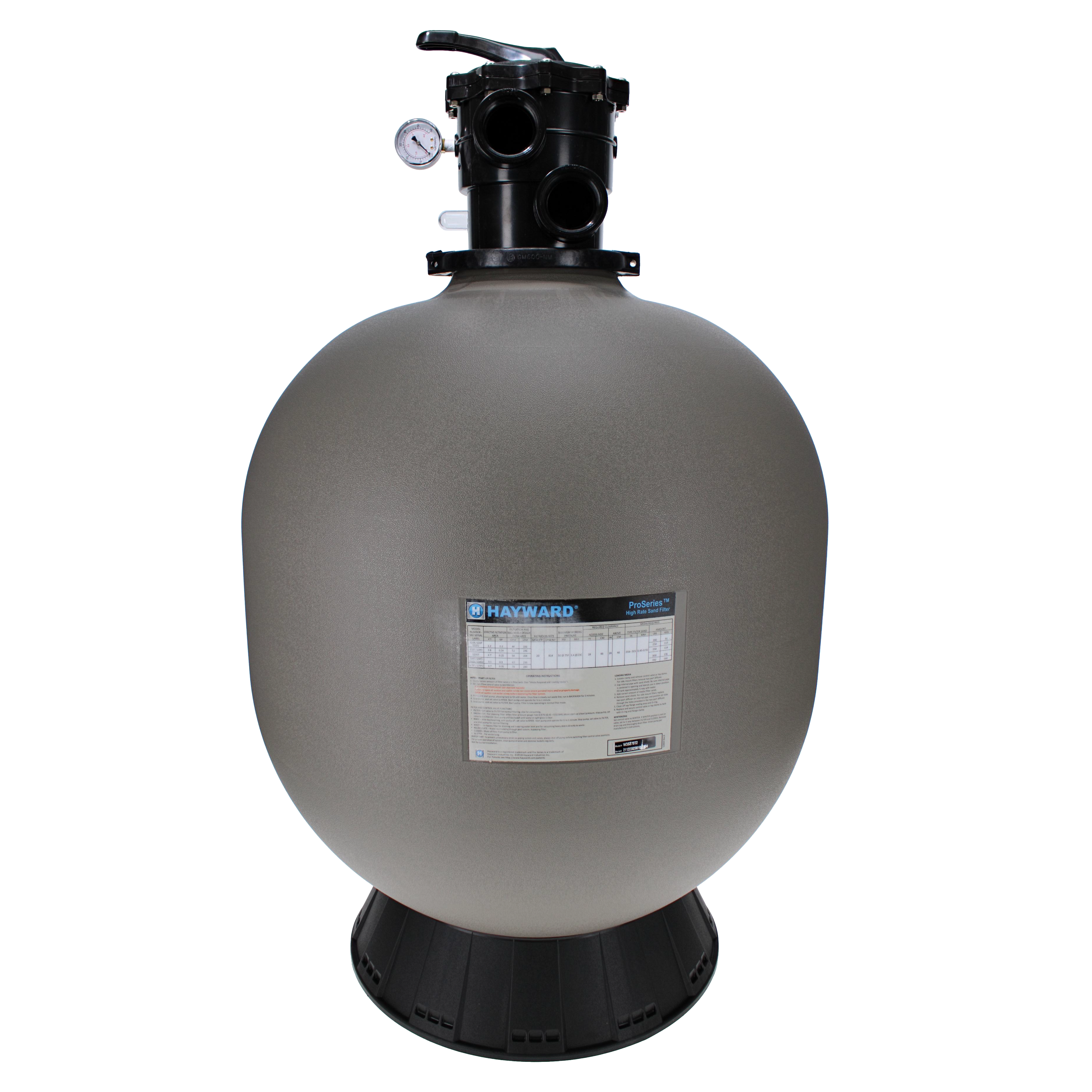 Hayward ProSeries 27" Sand Filter Top Mount | W3S270T2 by Hayward