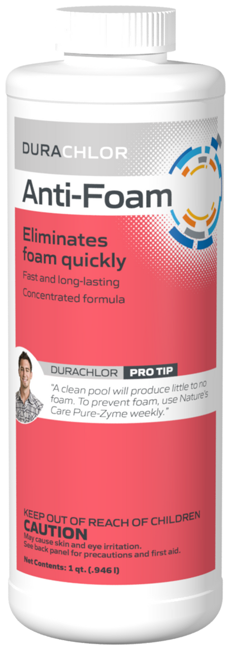 Durachlor 32 Oz Anti-Foam, C003283-CS20Q by Duckies Pool Supply