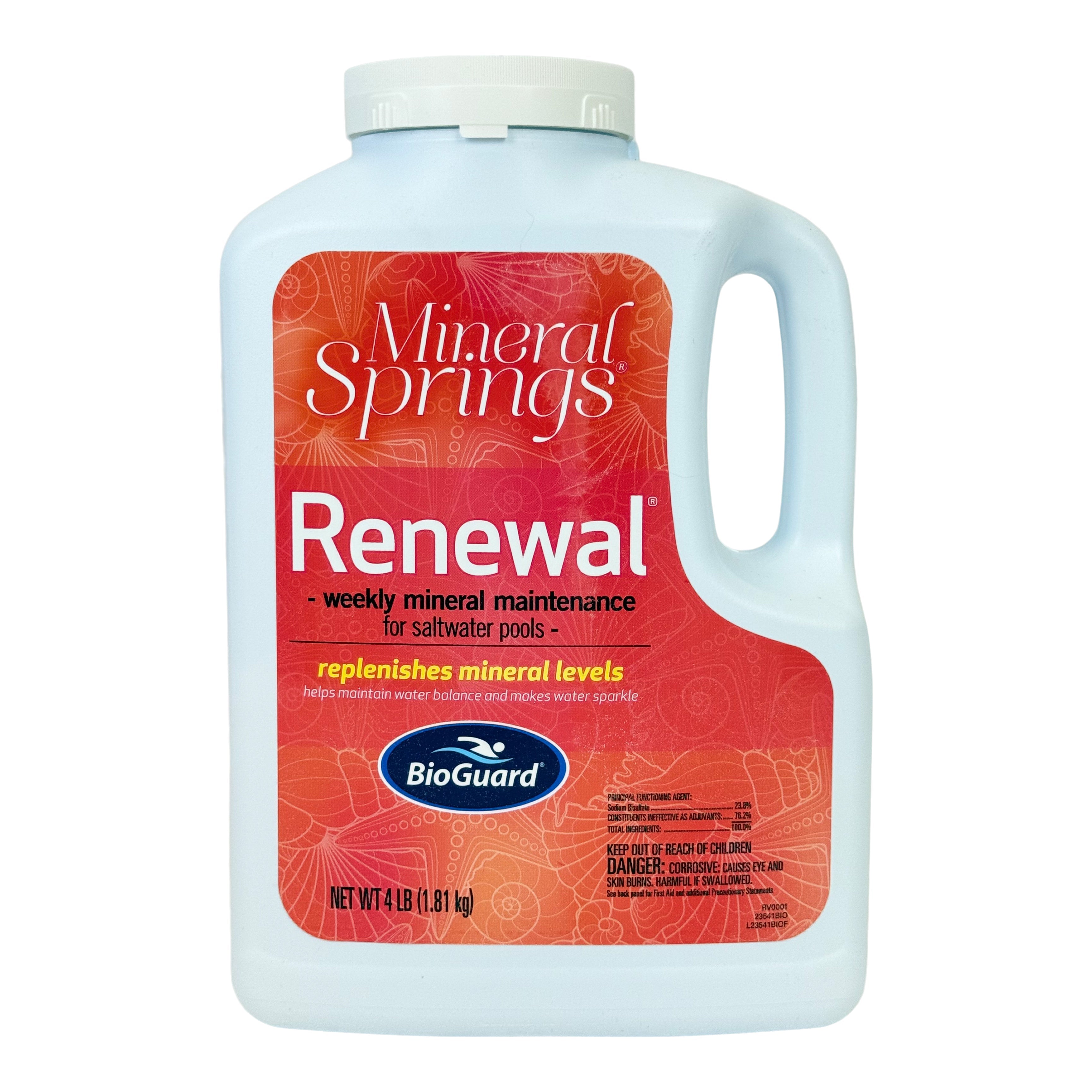 BioGuard Mineral Springs Renewal Replenish and Rejuvenate Mineral Levels