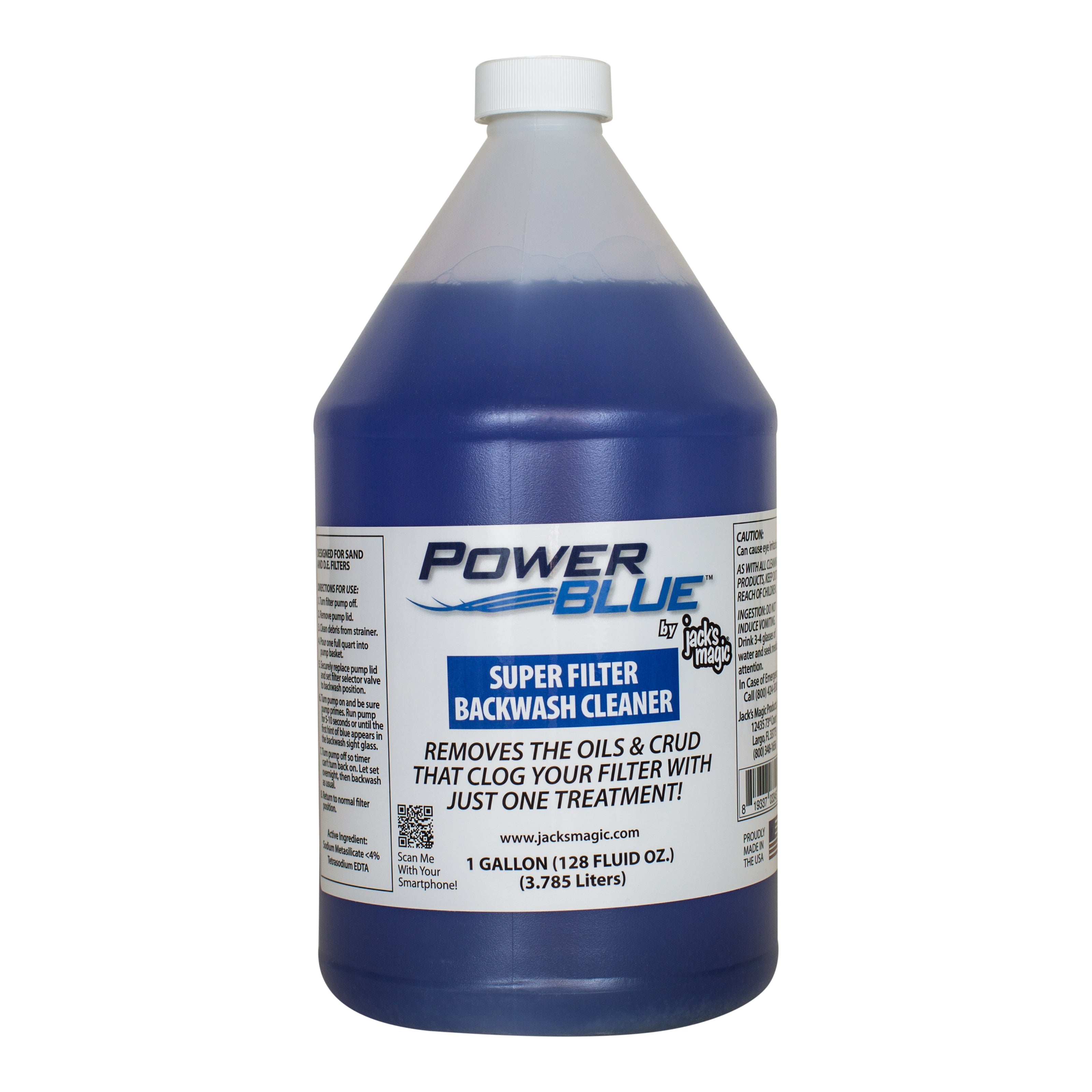 Jacks Magic Power Blue Super Filter Backwash Cleaner