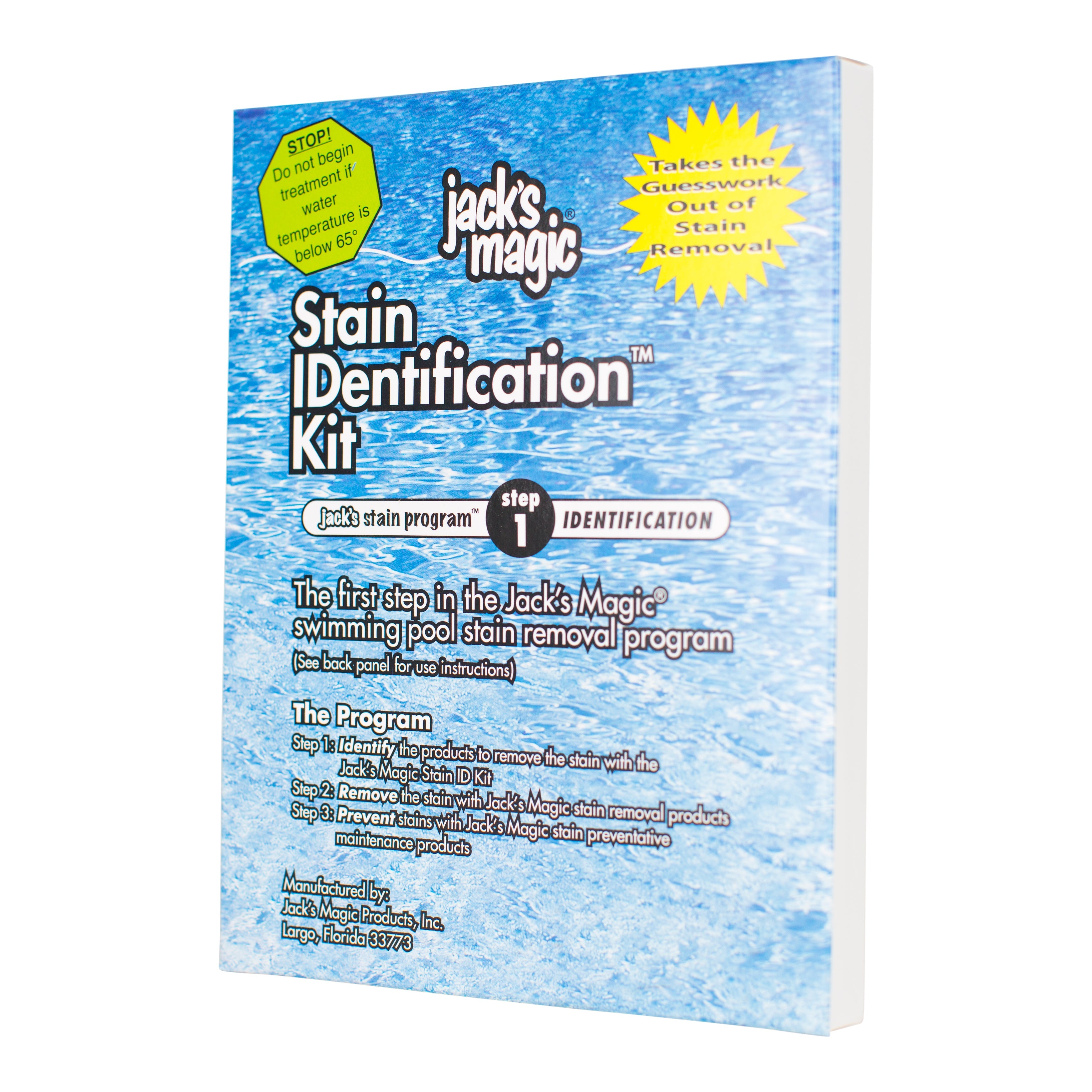 Jack's Magic Stain Identification Kit for Pool Owners