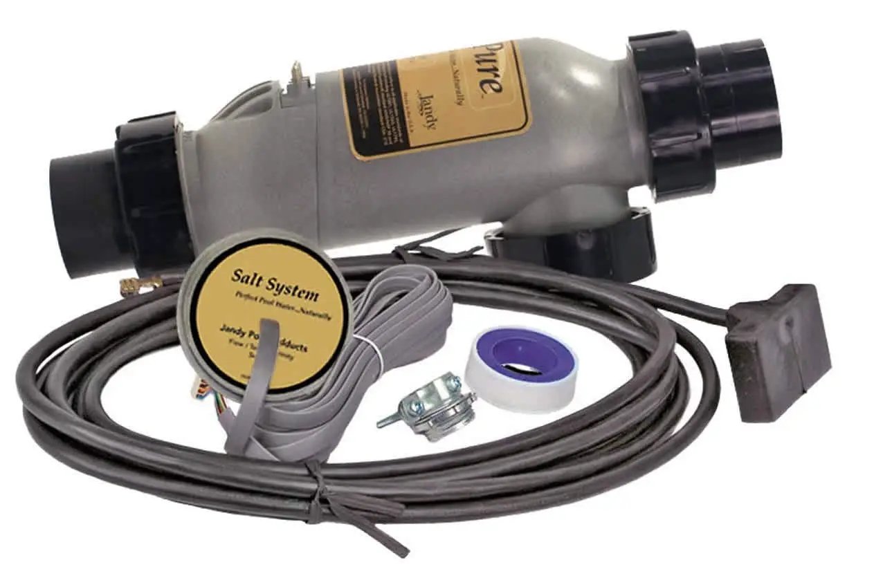 Jandy AquaPure Salt Chlorinator PureLink Cell Kit, 14 Blade, 40,000 gallons 120/240 VAC, 50/60 Hz, 1.25-2.5 AMPS | PLC1400 by Jandy