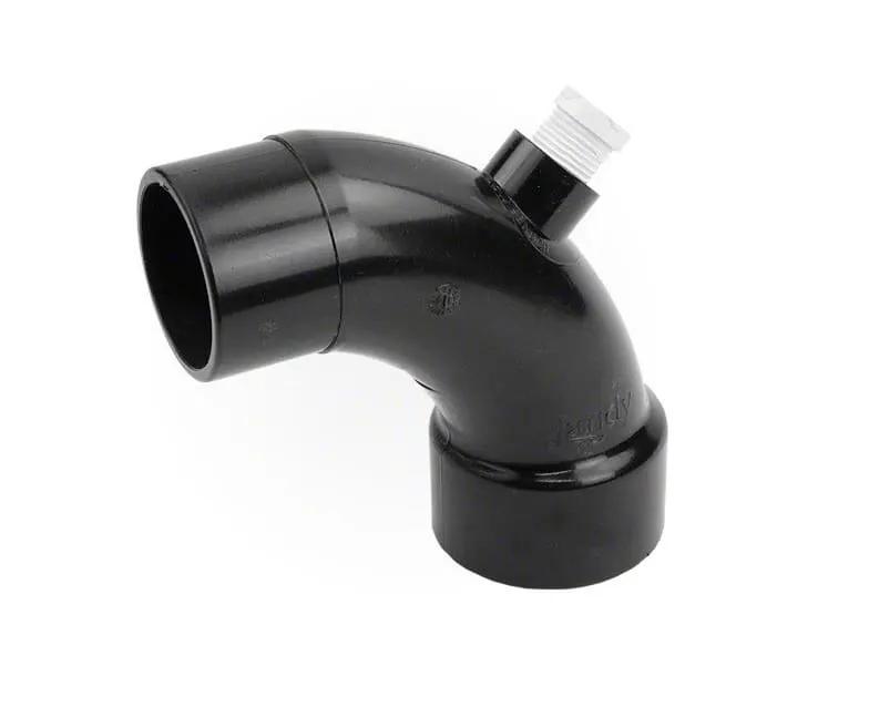 Jandy Flowlink Sweep Elbow W/ 1/2" Plug by Jandy