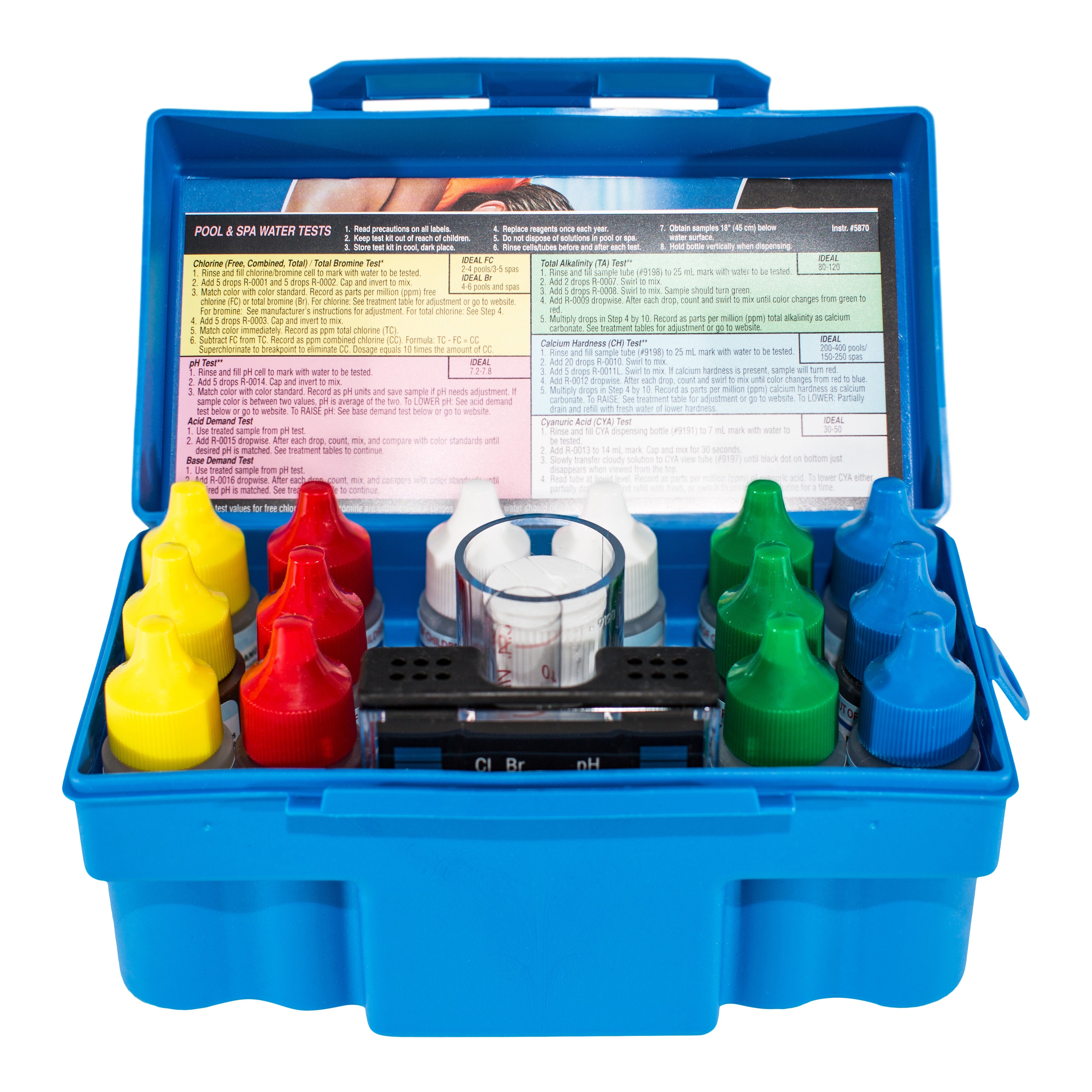 Taylor K-1005 Total Balance Test Kit for Accurate Water Chemistry Measurement