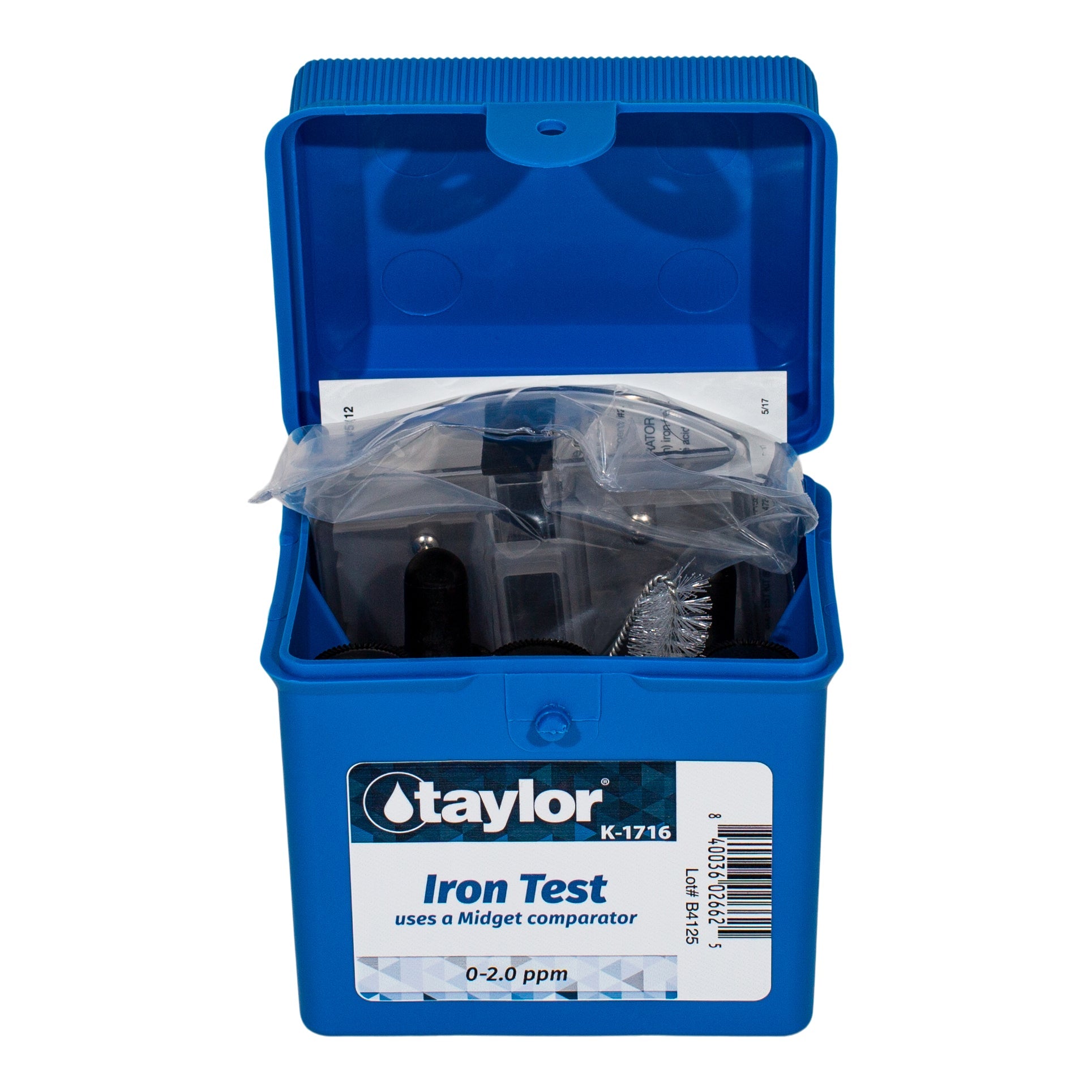 Taylor K1716 Iron Test Kit for Accurate Water Chemistry Measurement