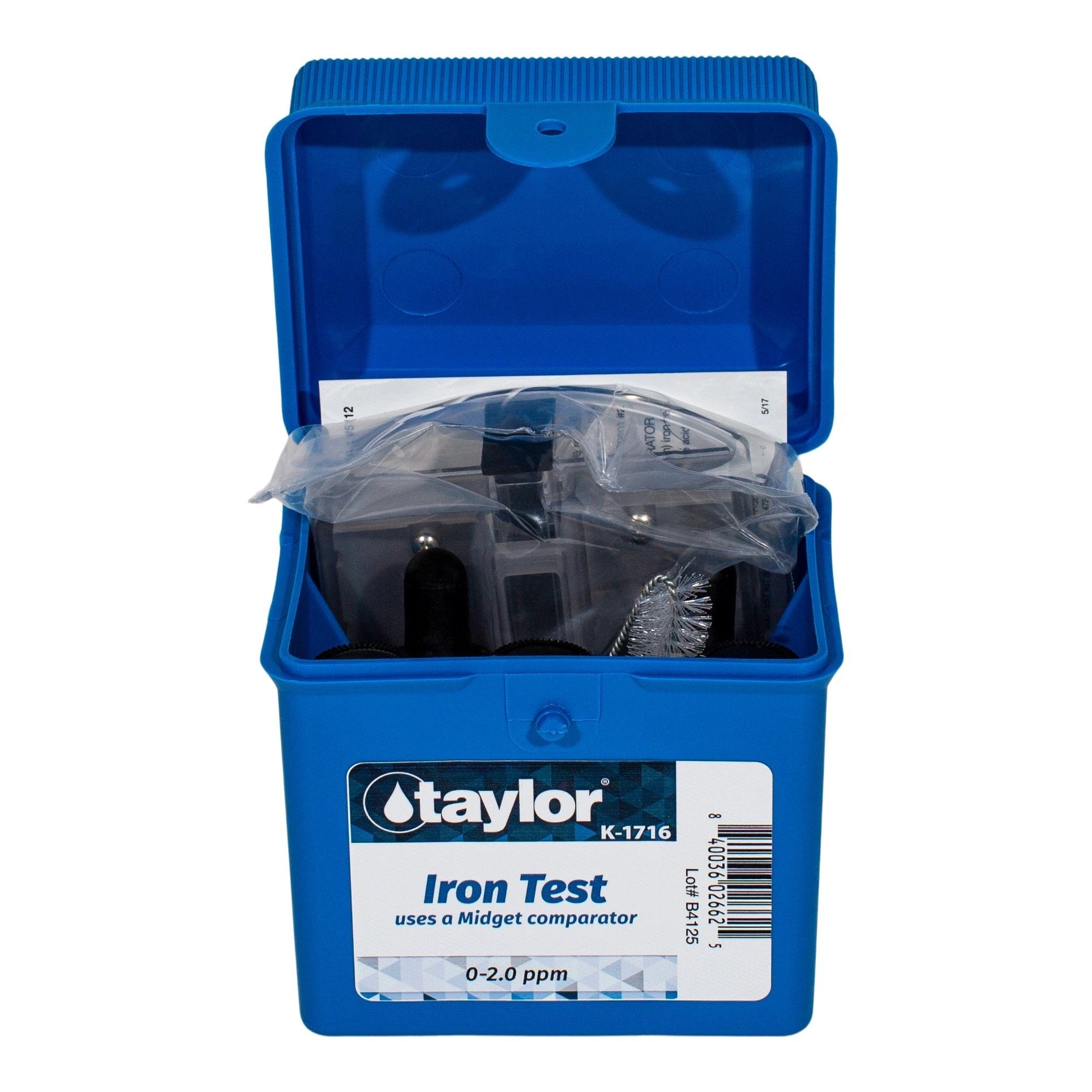 Taylor K-1716 Iron Test Kit for Accurate Water Iron Levels by Taylor