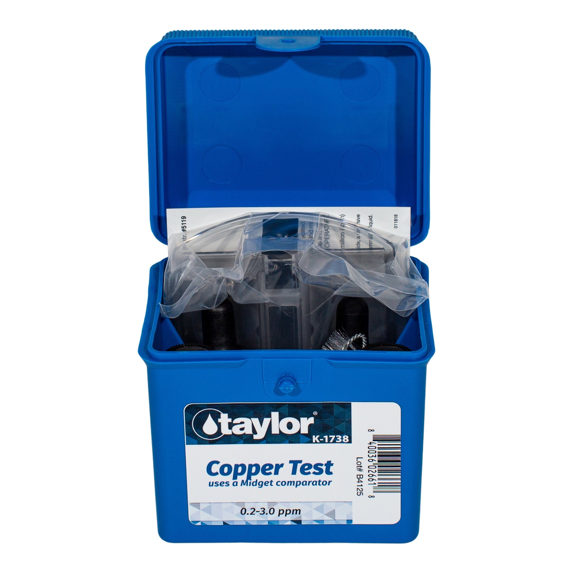Taylor K-1738 Copper Test Kit for Accurate Water Chemistry Measurement