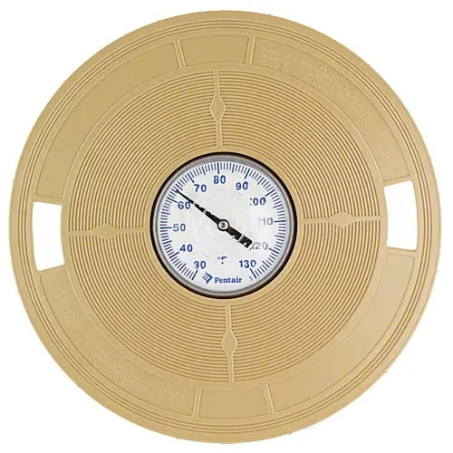 Pentair Skimmer Lid With Thermometer L4B - Almond by Pentair