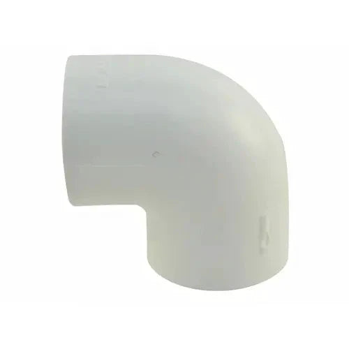 Lasco 406020BC Pipe Elbow, 2 in, Slip, 90 deg Angle, PVC, White, SCH 40 Schedule, 280 psi Pressure by Duckies Pool Supply