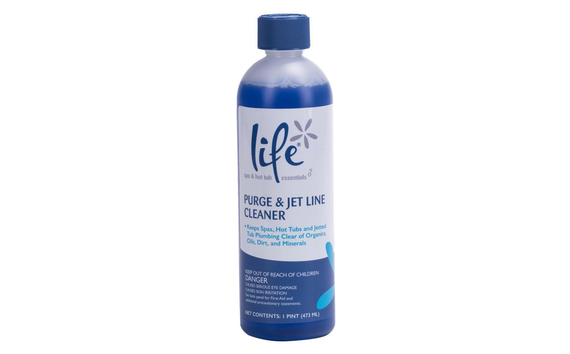 Life Purge And Jet Line Cleaner Pint For Spa Jets Safe Powerful Formula For Clean Water