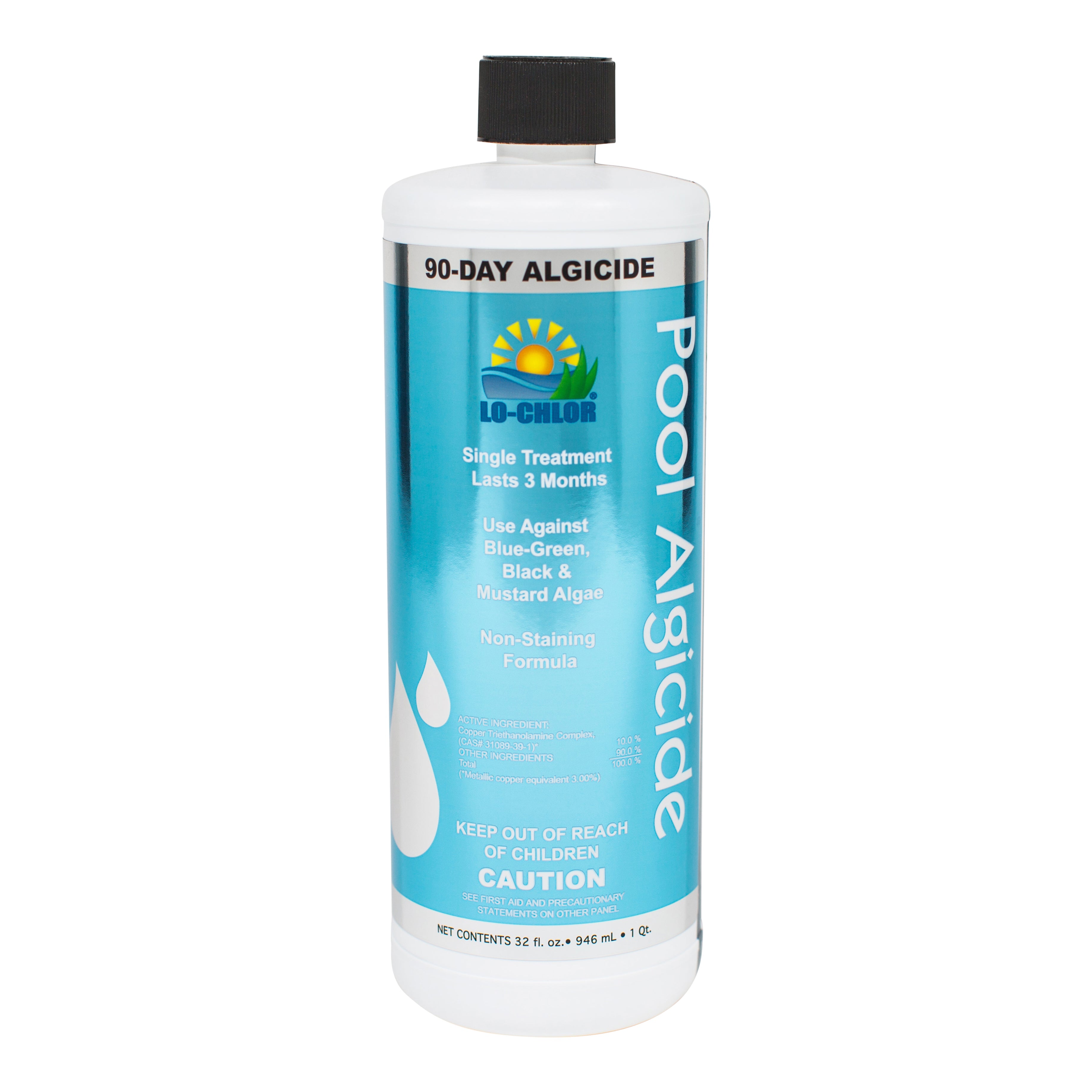 Lo-Chlor Pool Algicide 90 Day Treatment for Algae Prevention and Control